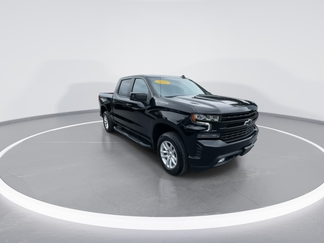 Used 2021 Chevrolet Silverado 1500 RST with VIN 3GCUYEED6MG351211 for sale in Bennington, VT