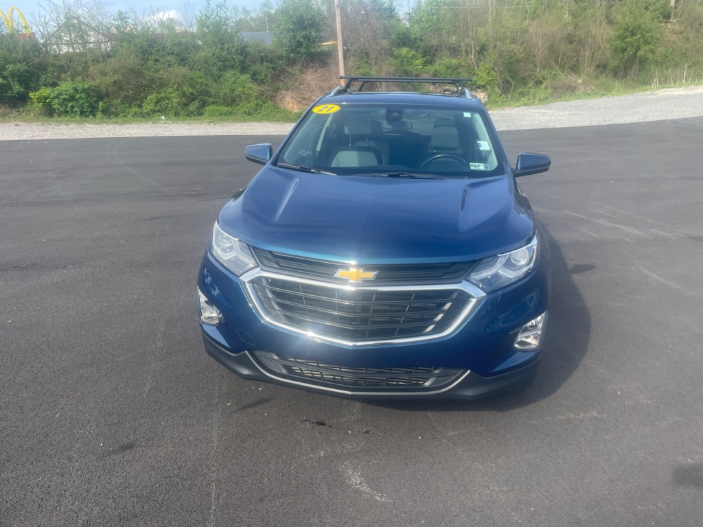 Used 2021 Chevrolet Equinox LT with VIN 3GNAXUEV8ML385495 for sale in Oak Hill, WV