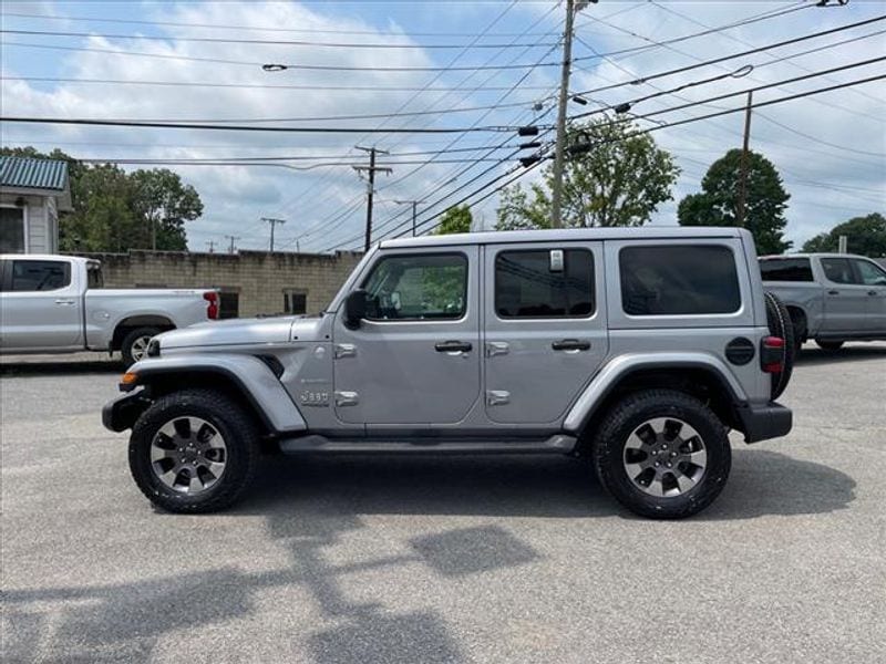 Used 2020 Jeep Wrangler Unlimited Sahara with VIN 1C4HJXEG0LW288554 for sale in Oak Hill, WV