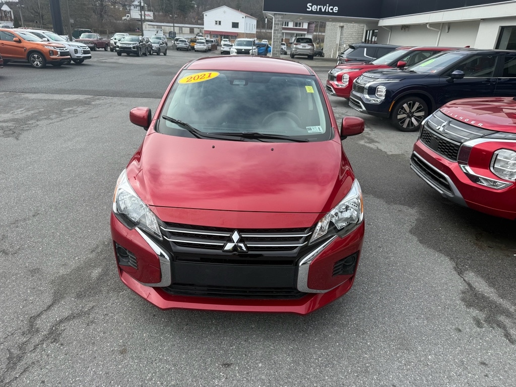 Used 2021 Mitsubishi Mirage ES with VIN ML32AUHJ6MH011945 for sale in Princeton, WV