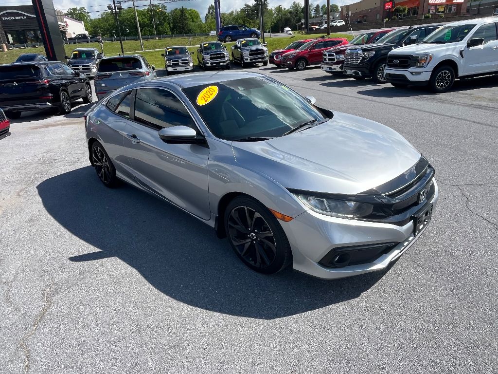 Used 2020 Honda Civic Sport with VIN 2HGFC4A87LH303730 for sale in Princeton, WV