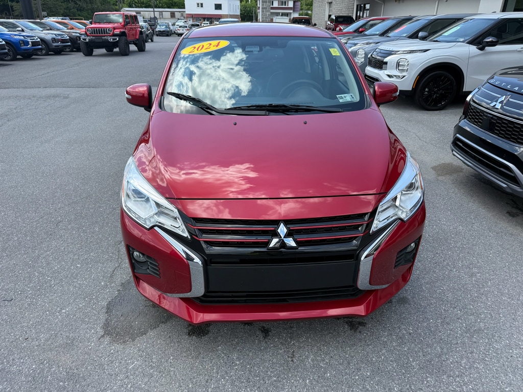 Used 2024 Mitsubishi Mirage Black Edition with VIN ML32AWHJ8RH014395 for sale in Princeton, WV