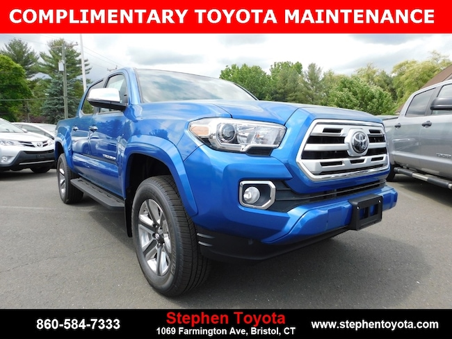 New 2018 Toyota Tacoma For In Bristol Ct 3tmgz5an7jm150200 2018 Toyota Tacoma Limited V6 Truck Double Cab