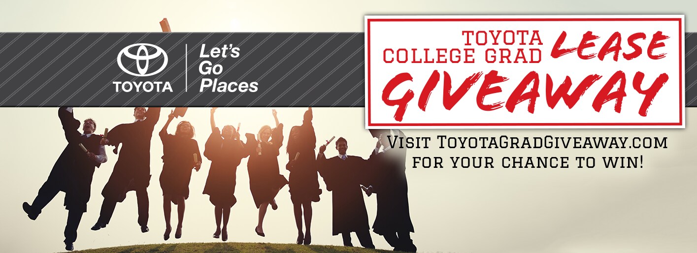 Toyota College Grad Lease Giveaway Grade