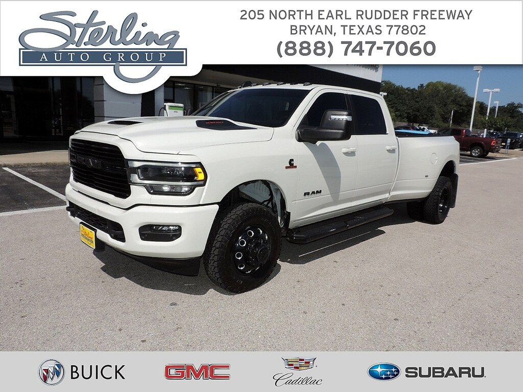 Used 2024 Ram 3500 Laramie Crew Cab 4x4 8 Box Truck