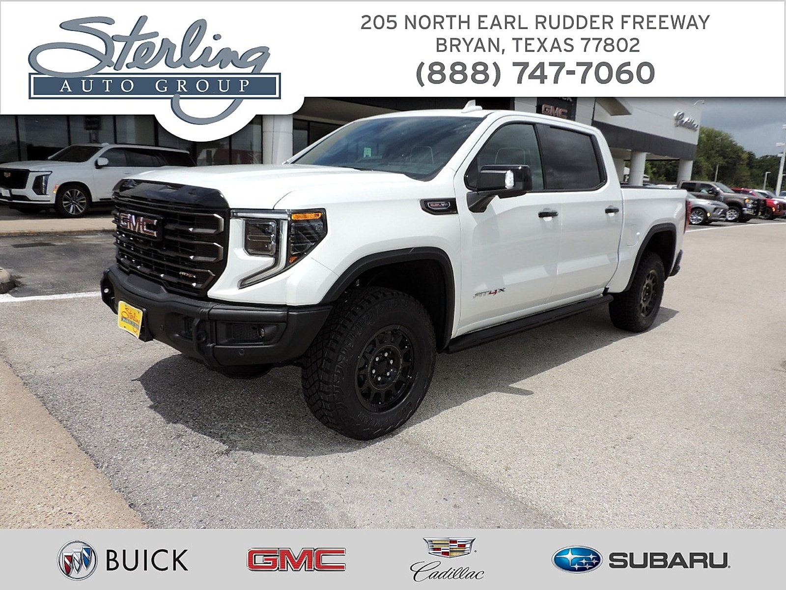 New 2026 GMC Sierra 1500 AT4X