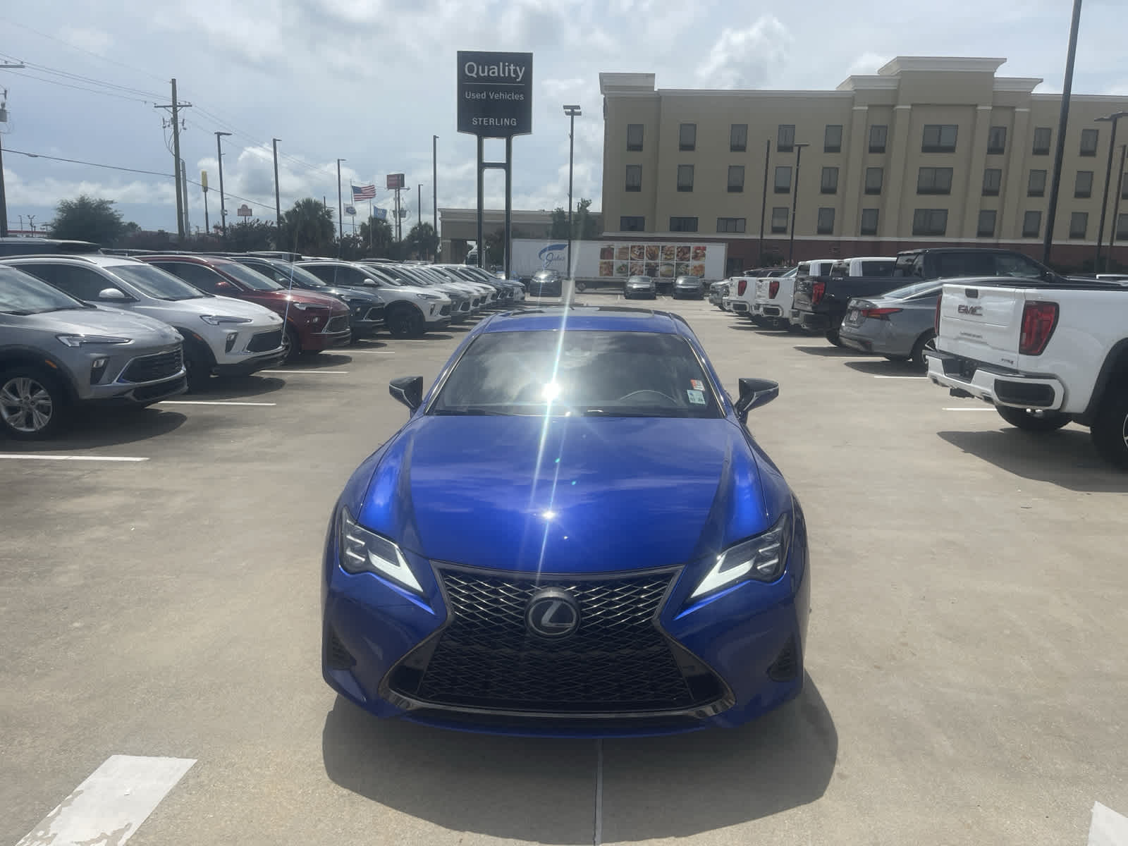 Used 2020 Lexus RC 350 F SPORT with VIN JTHGZ5BC1L5022376 for sale in Jennings, LA