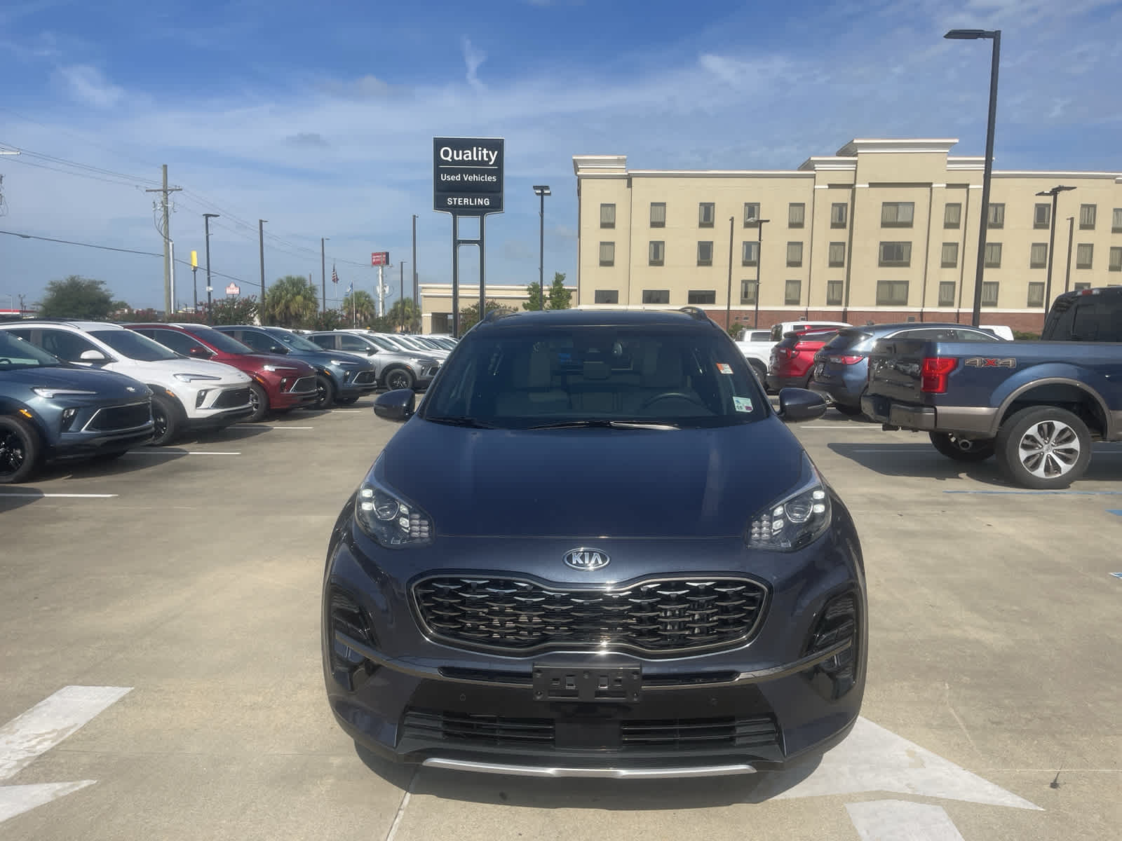 Used 2022 Kia Sportage SX Turbo with VIN KNDPR3A60N7976593 for sale in Jennings, LA