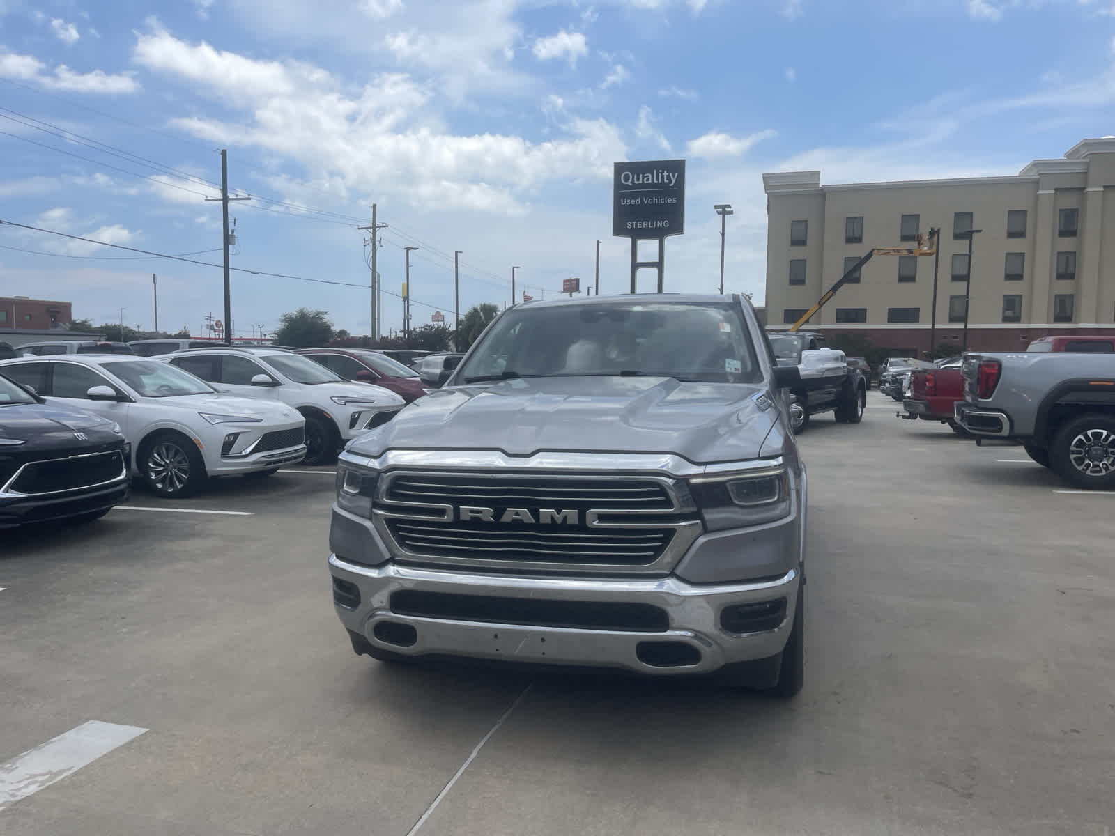 Used 2022 RAM Ram 1500 Pickup Laramie with VIN 1C6SRFJT8NN363514 for sale in Jennings, LA