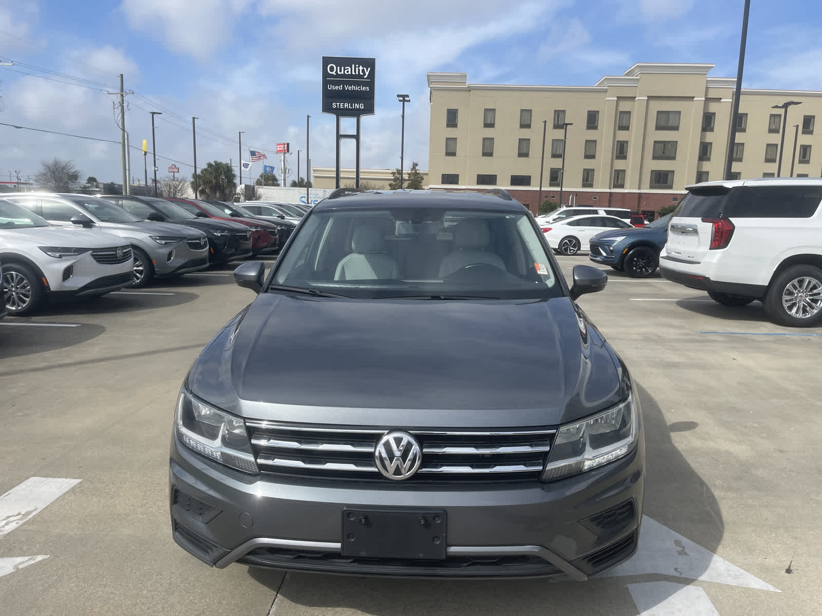 Used 2019 Volkswagen Tiguan SE with VIN 3VV2B7AX0KM047408 for sale in Jennings, LA