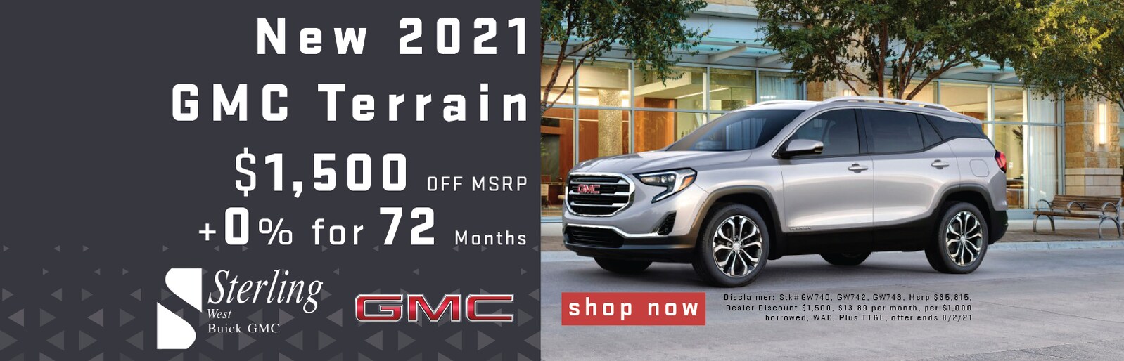 Jennings Sterling Buick GMC West New & Used Buick and GMC Cars