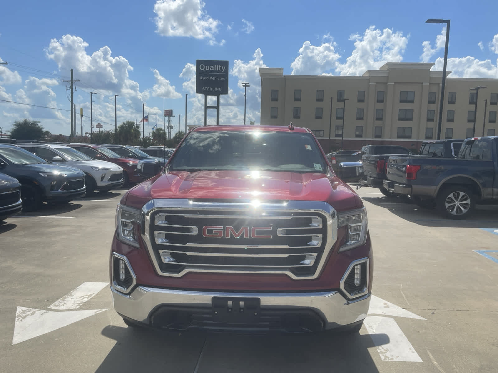 Used 2020 GMC Sierra 1500 SLT with VIN 1GTP8DED9LZ297425 for sale in Jennings, LA