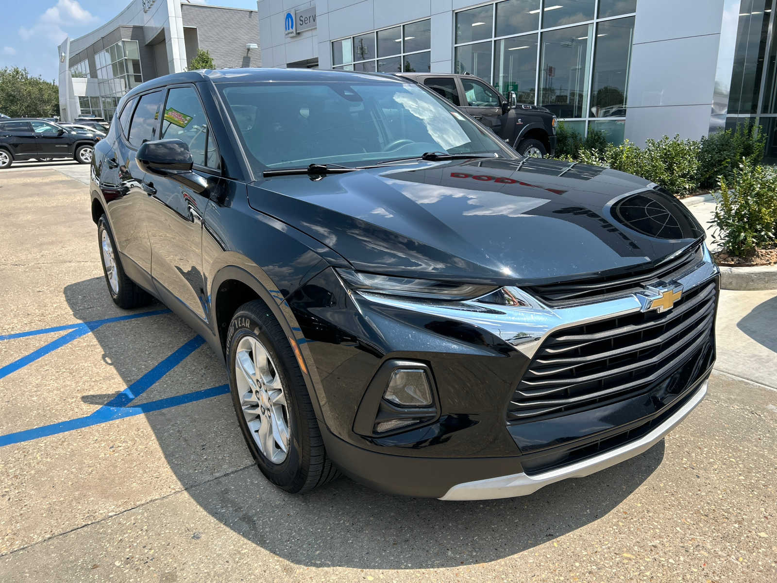 Used 2021 Chevrolet Blazer 2LT with VIN 3GNKBCRS5MS521956 for sale in Opelousas, LA