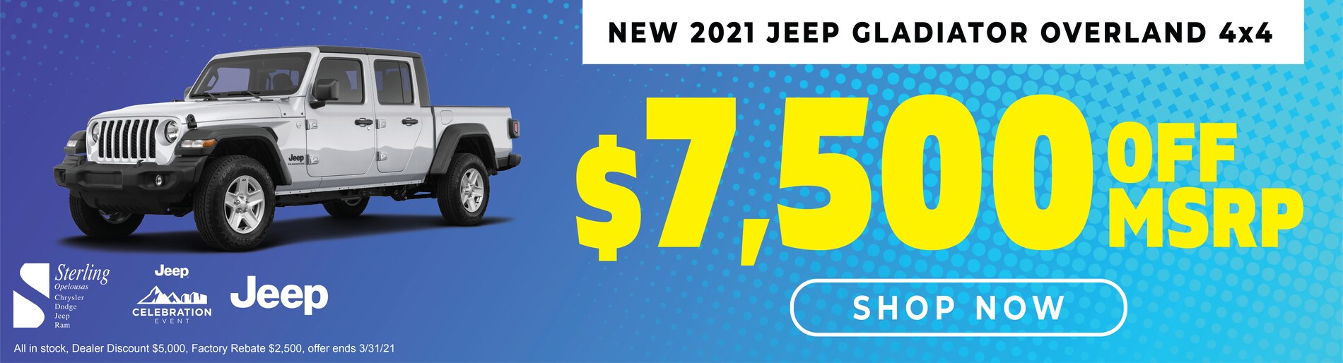 Sterling ChryslerDodgeJeepRam Opelousas, LA New & Used Car and