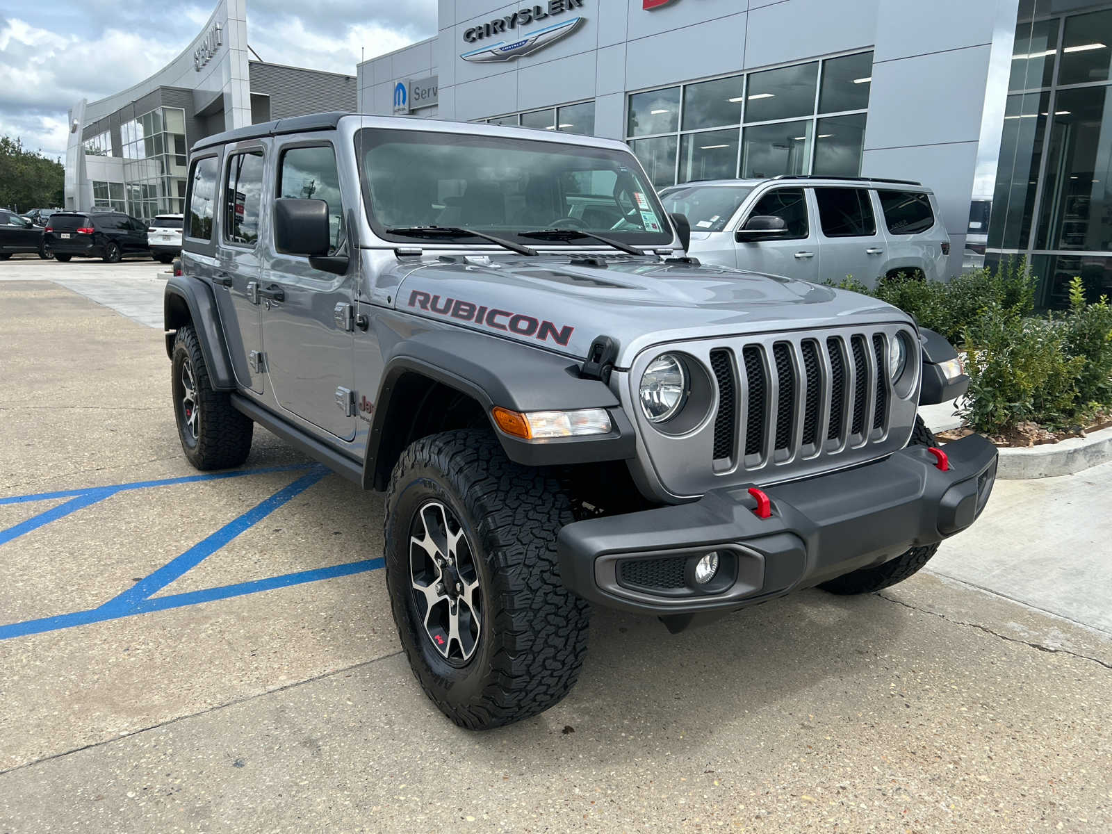 Used 2021 Jeep Wrangler Unlimited Rubicon with VIN 1C4HJXFG6MW731158 for sale in Opelousas, LA