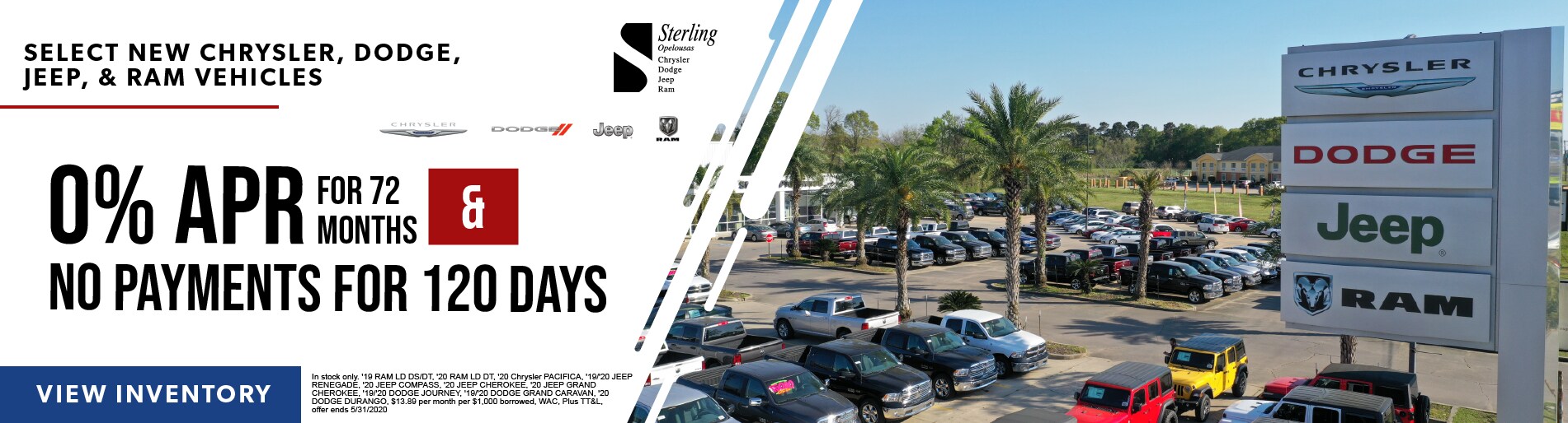 Sterling ChryslerDodgeJeepRam Opelousas, LA New & Used Car and