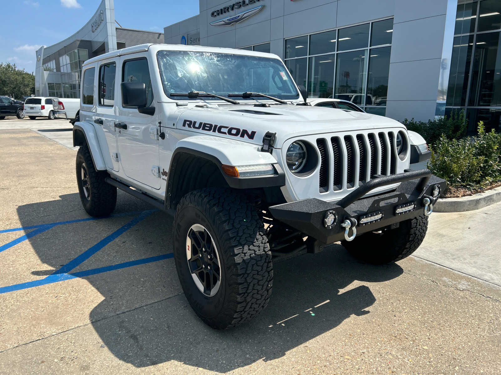 Used 2021 Jeep Wrangler Unlimited Rubicon with VIN 1C4HJXFN5MW513470 for sale in Opelousas, LA