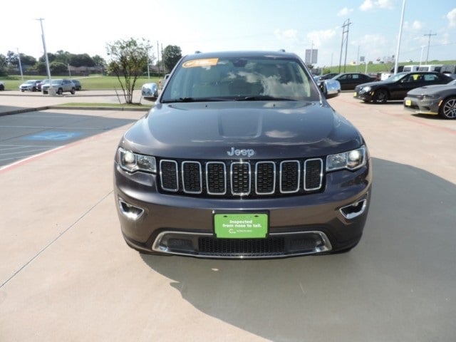 Certified 2018 Jeep Grand Cherokee Limited with VIN 1C4RJEBG0JC481153 for sale in Navasota, TX