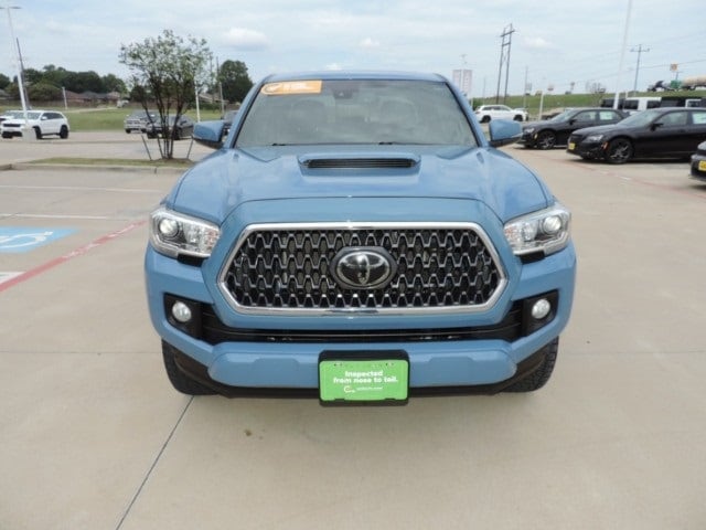 Certified 2019 Toyota Tacoma TRD Sport with VIN 3TMAZ5CN9KM082812 for sale in Navasota, TX