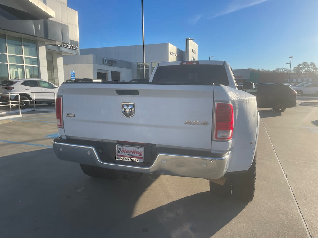 Used 2018 Ram 3500 Laramie 4x4 Crew Cab 8 Box For Sale Jennings LA