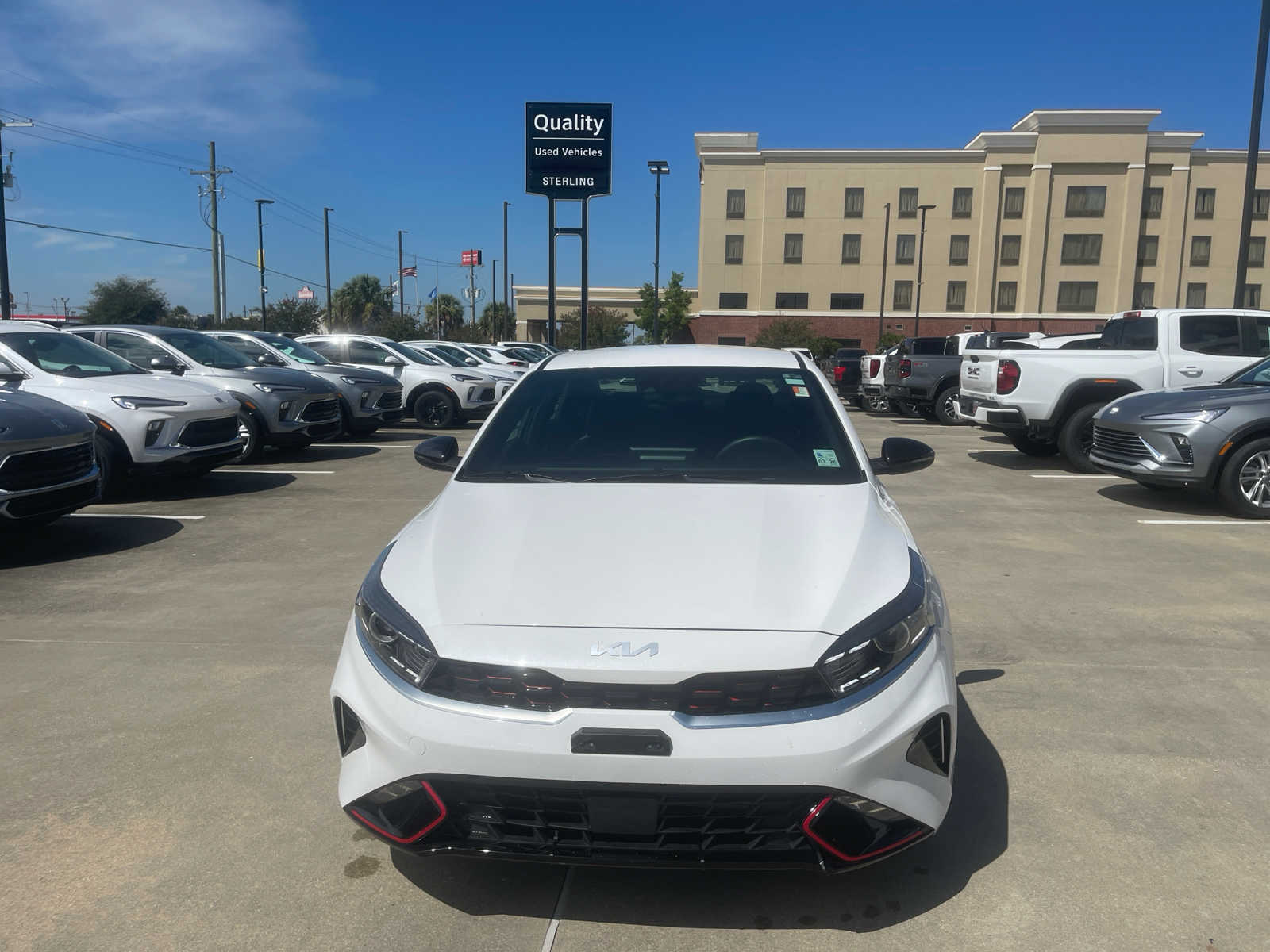 Used 2024 Kia Forte GT-Line with VIN 3KPF54AD9RE698990 for sale in Jennings, LA