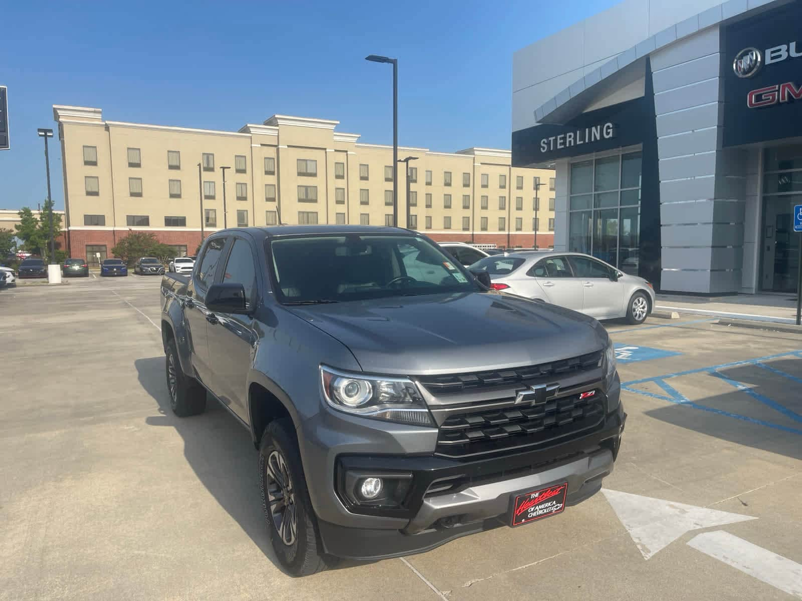 Used 2021 Chevrolet Colorado Z71 with VIN 1GCGTDEN3M1116505 for sale in Jennings, LA