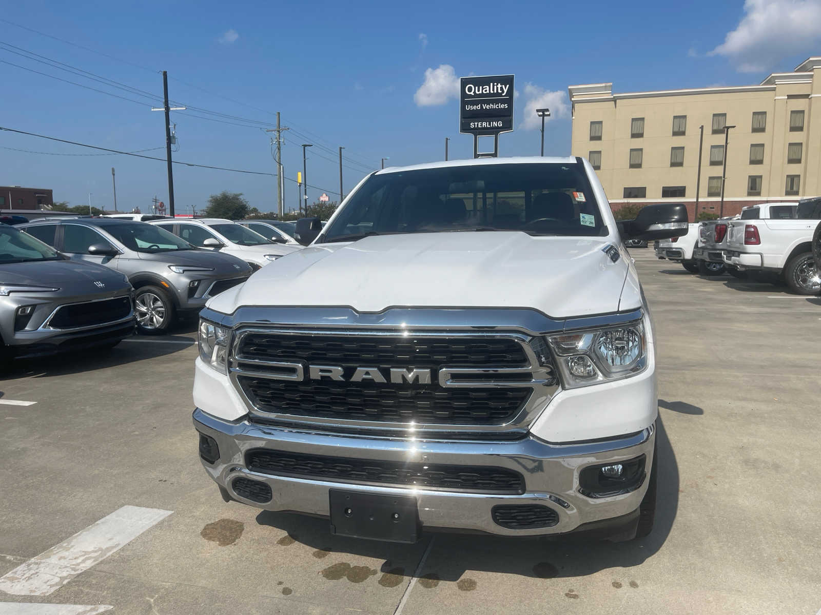 Used 2022 RAM Ram 1500 Pickup Big Horn/Lone Star with VIN 1C6RREFG6NN399190 for sale in Jennings, LA