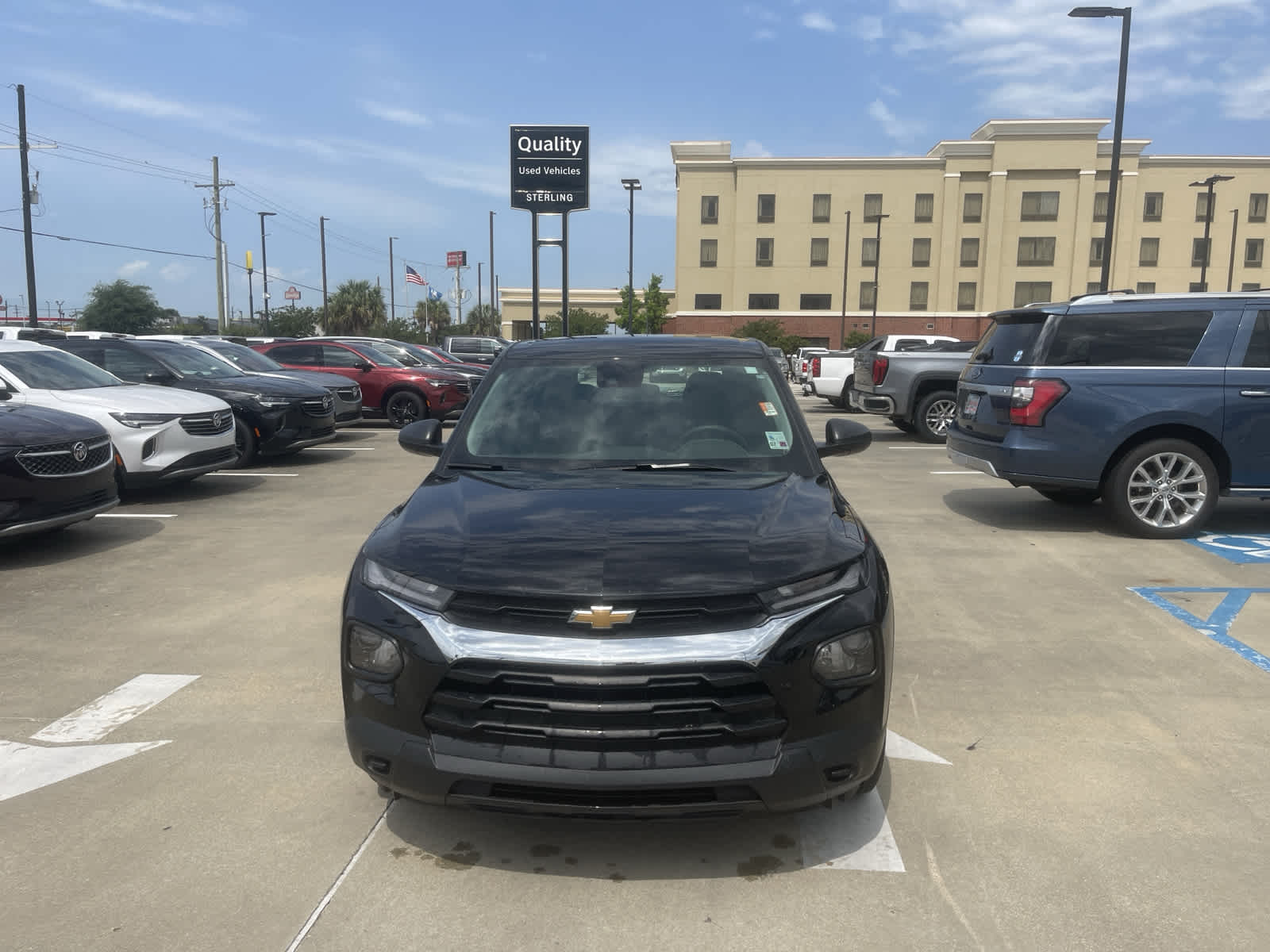 Used 2023 Chevrolet TrailBlazer LS with VIN KL79MMS28PB182625 for sale in Jennings, LA