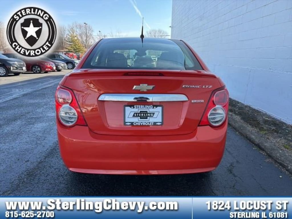 Used 2013 Chevrolet Sonic LTZ Car