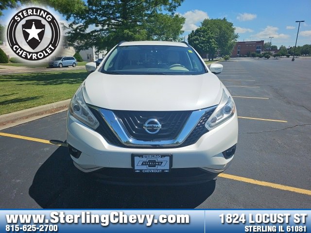 Used 2015 Nissan Murano SV with VIN 5N1AZ2MH4FN216432 for sale in Sterling, IL