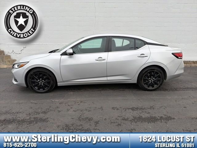 Used 2022 Nissan Sentra S with VIN 3N1AB8BV2NY236090 for sale in Sterling, IL