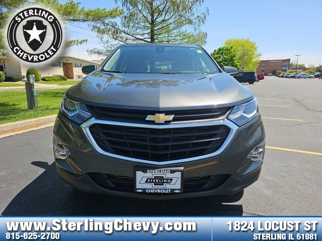 Used 2021 Chevrolet Equinox LT with VIN 3GNAXUEV3ML303124 for sale in Sterling, IL