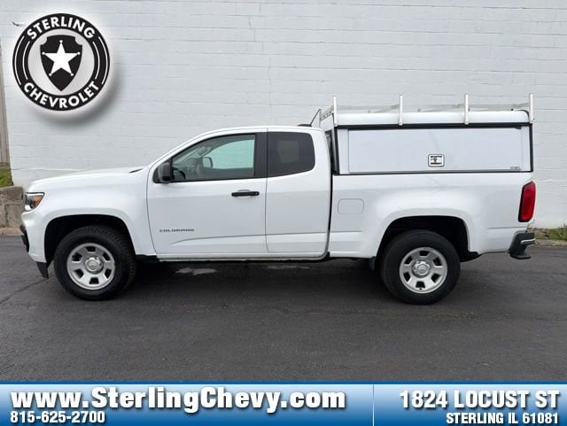 Used 2022 Chevrolet Colorado Work Truck with VIN 1GCHSBEA7N1263503 for sale in Sterling, IL