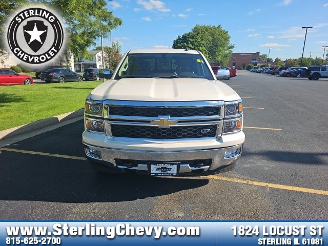 Used 2014 Chevrolet Silverado 1500 LTZ with VIN 3GCUKSEC5EG125752 for sale in Sterling, IL