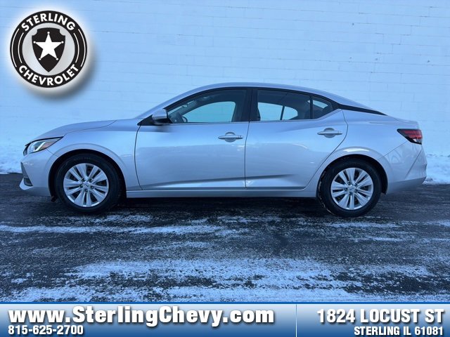 Used 2022 Nissan Sentra S with VIN 3N1AB8BV2NY236090 for sale in Sterling, IL