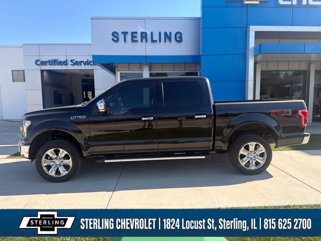 Used 2015 Ford F-150 Lariat with VIN 1FTEW1EF9FFA68438 for sale in Sterling, IL