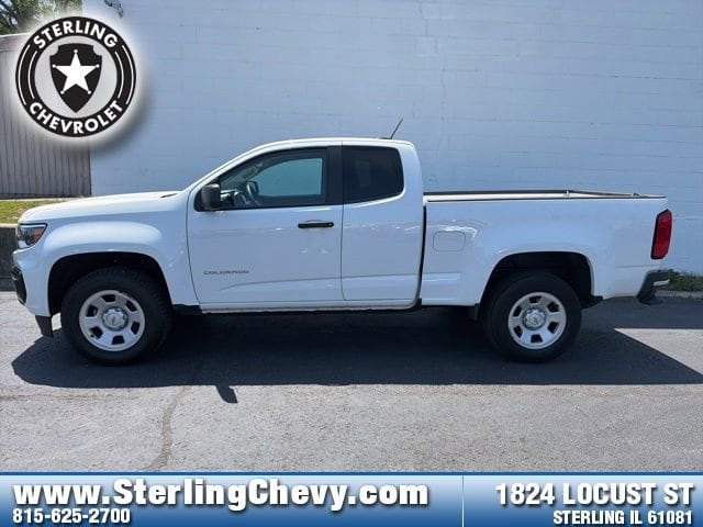 Used 2022 Chevrolet Colorado Work Truck with VIN 1GCHSBEA7N1263503 for sale in Sterling, IL