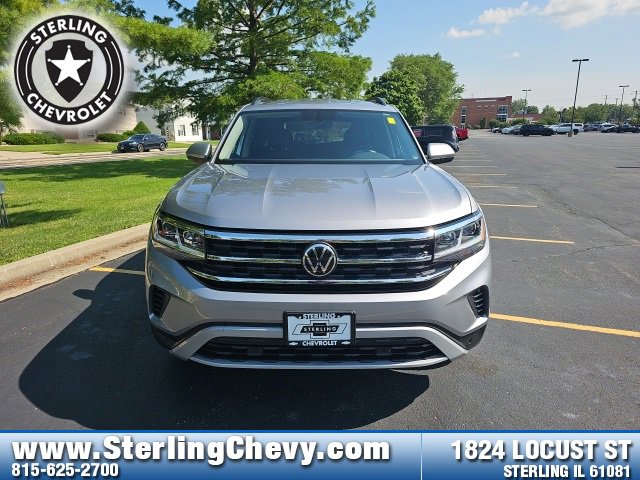 Used 2023 Volkswagen Atlas SE w/Tech with VIN 1V2HR2CA3PC503974 for sale in Sterling, IL