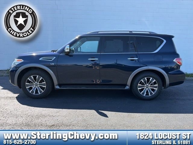 Used 2020 Nissan Armada SL with VIN JN8AY2NC2L9620123 for sale in Sterling, IL