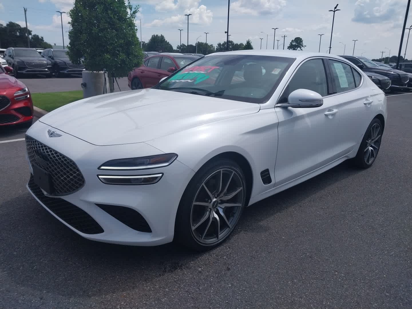 Certified 2023 GENESIS G70 Standard with VIN KMTG34TA2PU123773 for sale in Lafayette, LA