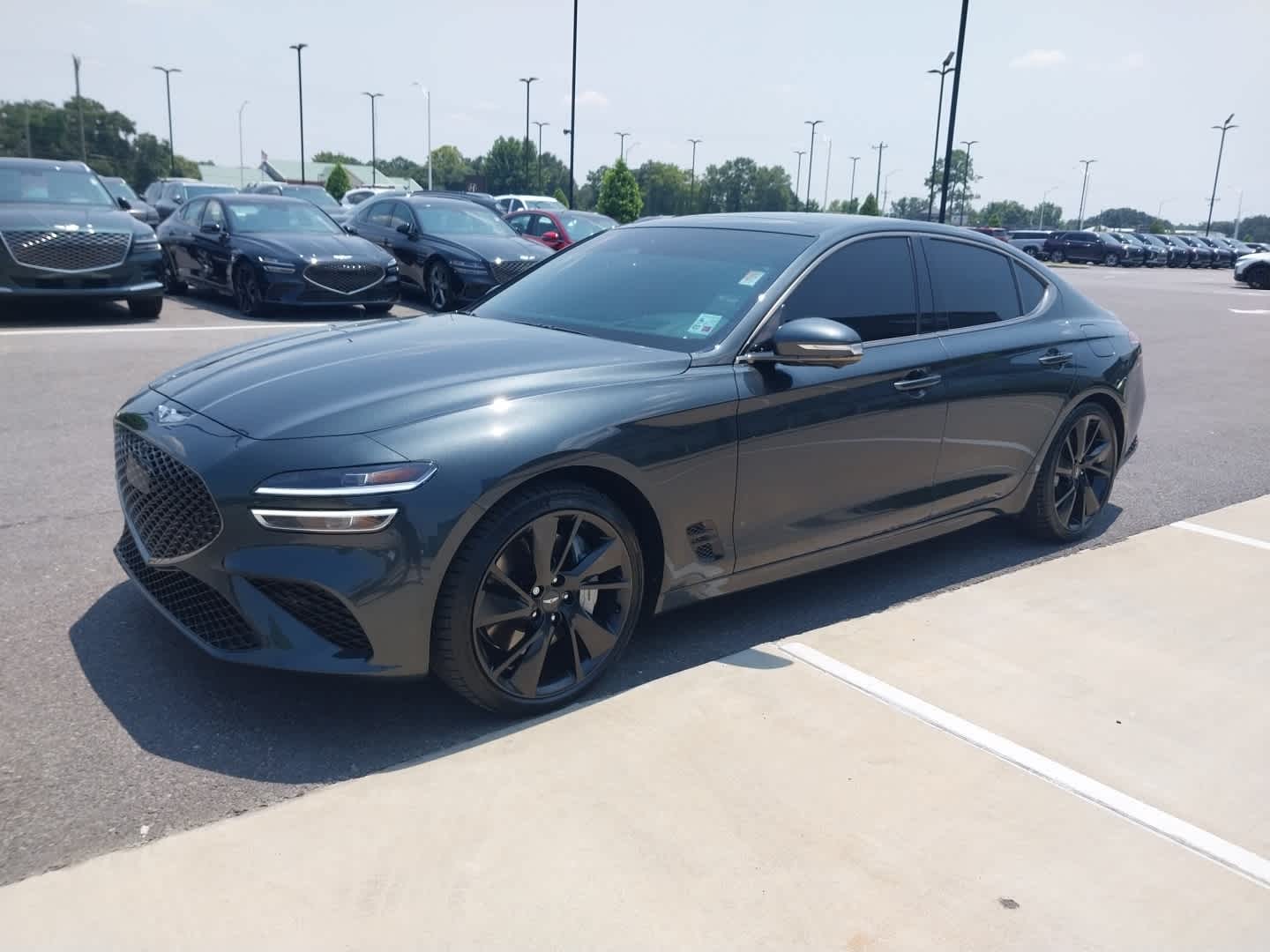 Certified 2023 GENESIS G70 Standard with VIN KMTG54TE7PU114306 for sale in Lafayette, LA