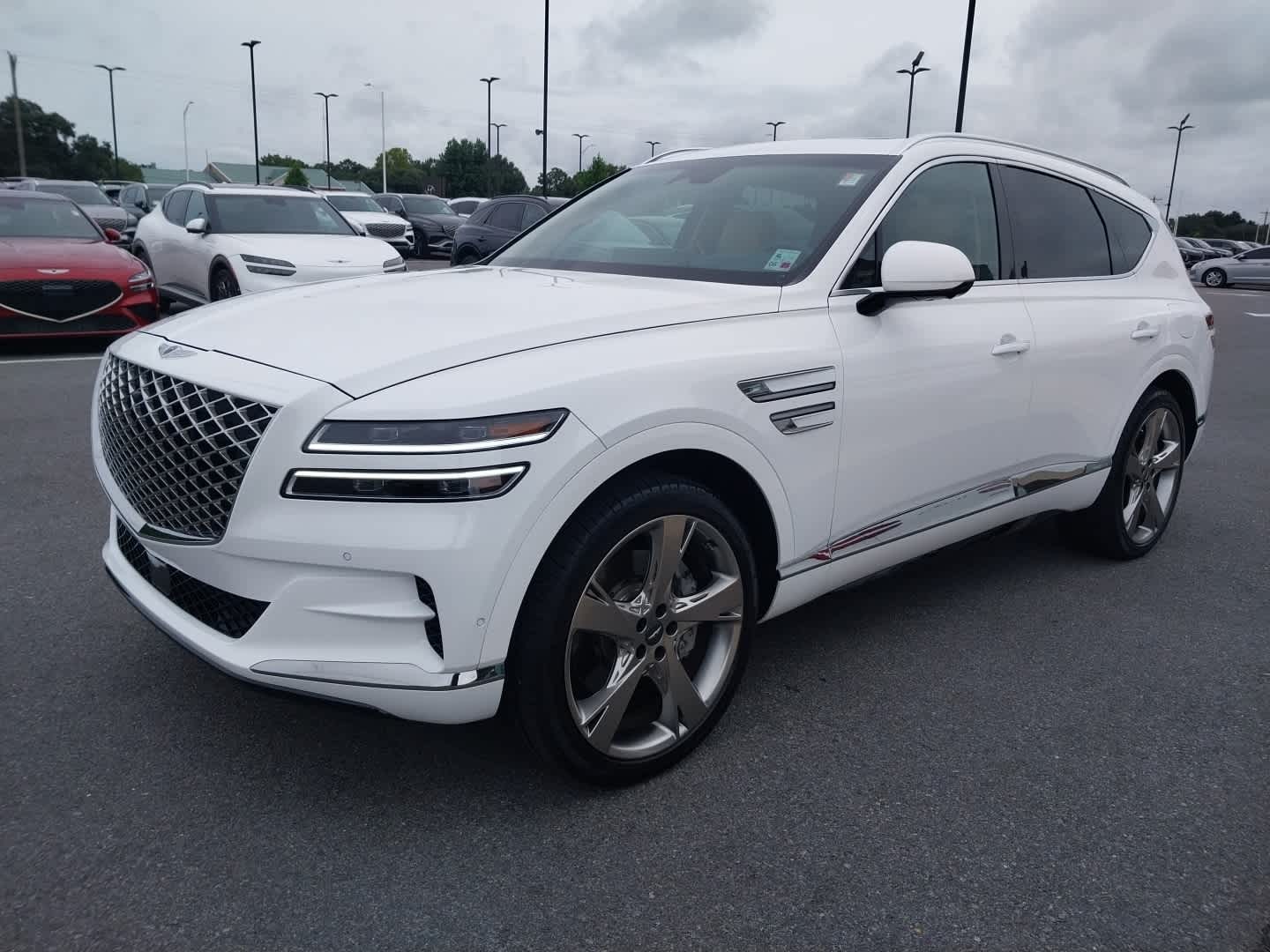 Certified 2023 GENESIS GV80 Advanced+ with VIN KMUHCESC2PU147953 for sale in Lafayette, LA