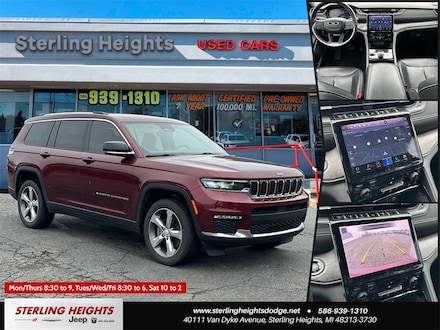 Used 2021 Jeep Grand Cherokee L Limited SUV for sale in Sterling Heights MI