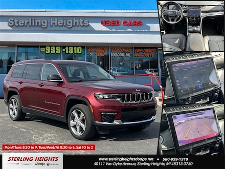 Used 2021 Jeep Grand Cherokee L Limited SUV for sale in Sterling Heights MI