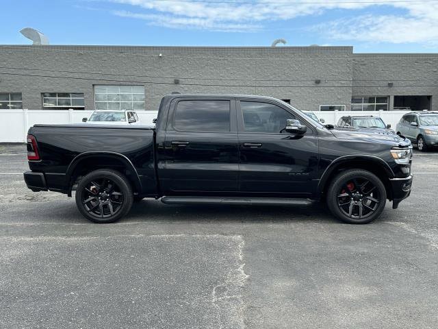 Used 2021 RAM Ram 1500 Pickup Laramie with VIN 1C6SRFJT7MN732295 for sale in Sterling Heights, MI