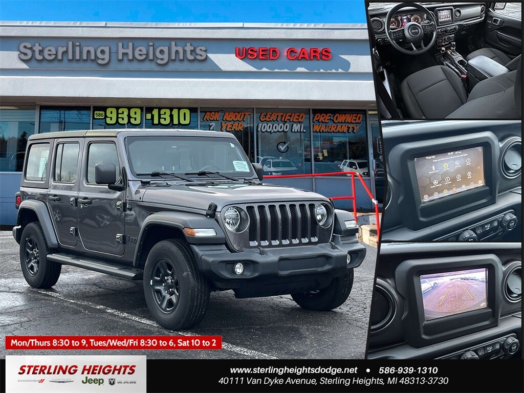 Used 2022 Jeep Wrangler Unlimited Sport SUV