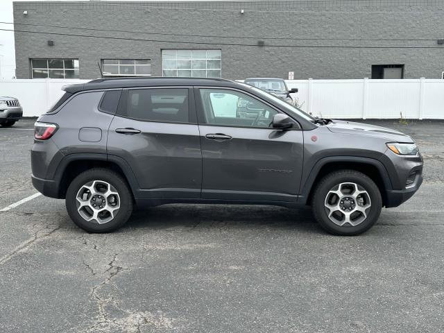 Used 2022 Jeep Compass Trailhawk with VIN 3C4NJDDB1NT171839 for sale in Sterling Heights, MI