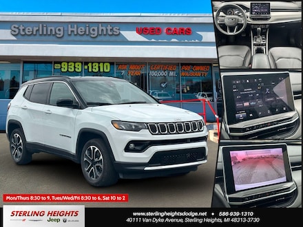 Used 2024 Jeep Compass Limited SUV for sale in Sterling Heights MI