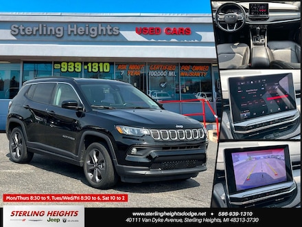 Used 2022 Jeep Compass Latitude Lux SUV for sale in Sterling Heights MI