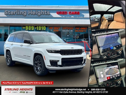 Used 2023 Jeep Grand Cherokee L for sale in Sterling Heights MI
